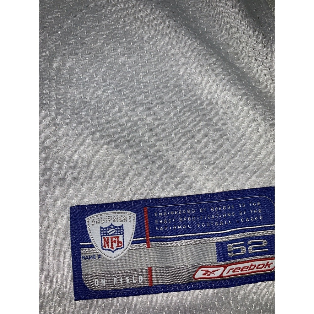 Reebok Marshall Faulk #28 St Louis Rams NFL Jersey White 52 Men's Authentic - Picture 4 of 11
